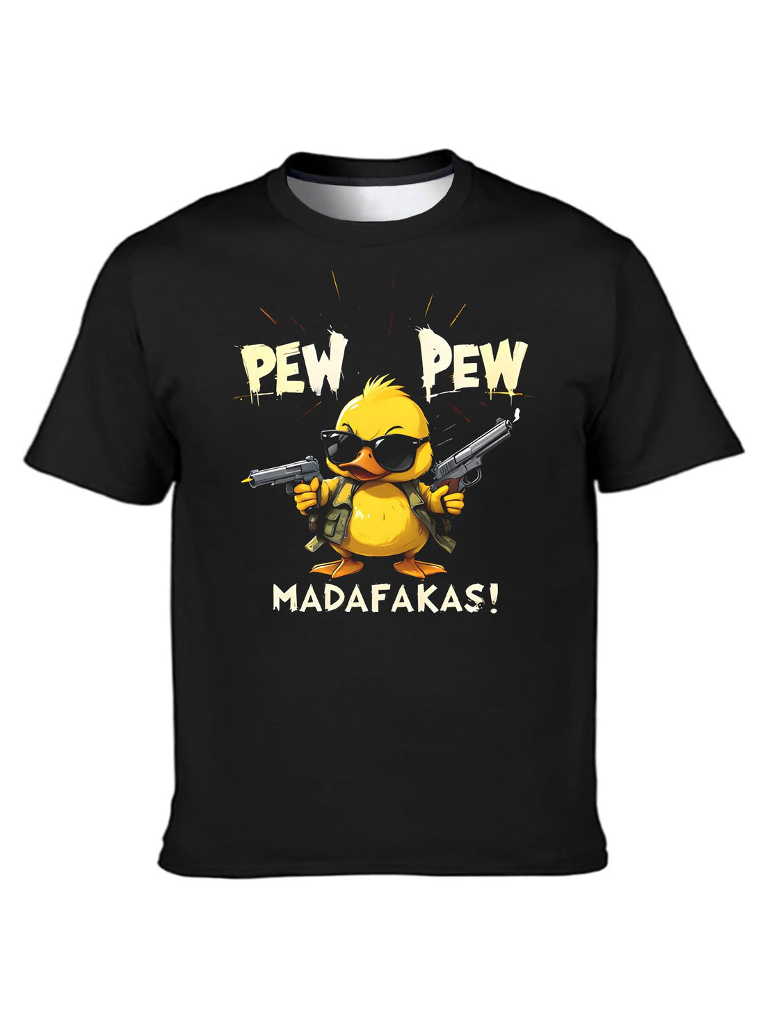 Men’s Duck Pattern Casual T-Shirt styled outfit