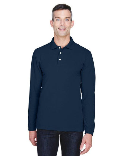 Men’s Easy Blend Long-Sleeve Polo12