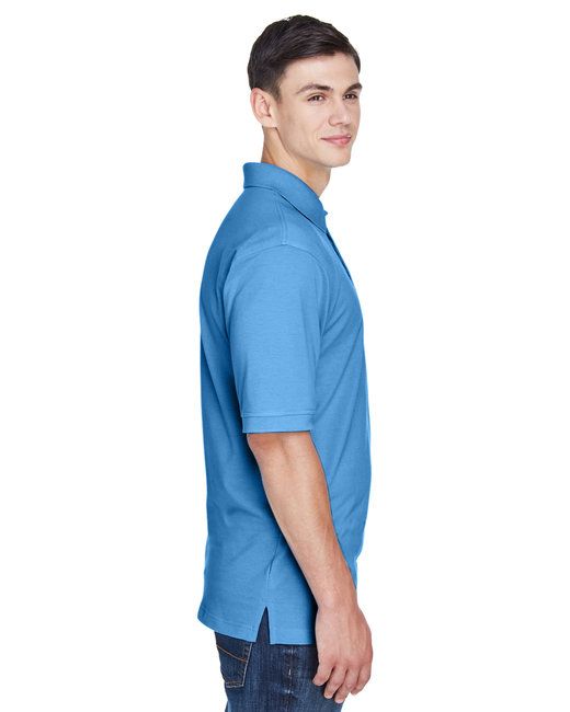 Men’s Easy Blend Short-Sleeve Polo back view
