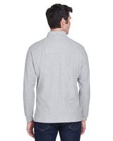 Men's pima long-sleeve pique polo, side view
