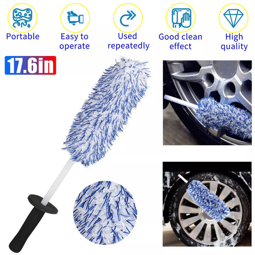 Microfiber Car Wheel Cleaning Brush front view
