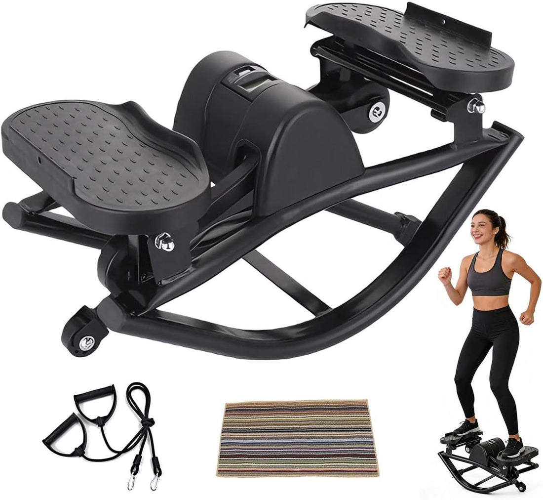 Mini stepper alternate angle, indoor fitness machine
