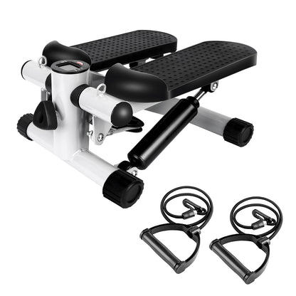 Mini Stepper with Resistance Bands and LCD Monitor1