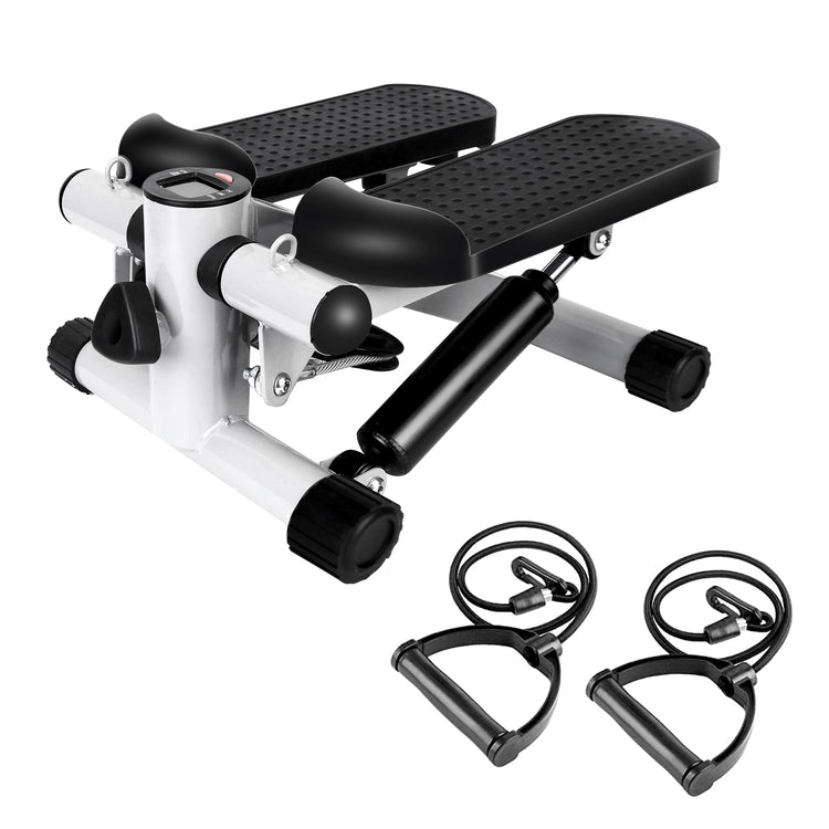 Mini Stepper with Resistance Bands and LCD Monitor1