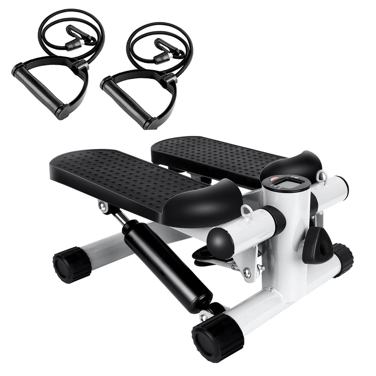 Mini Stepper with Resistance Bands and LCD Monitor2