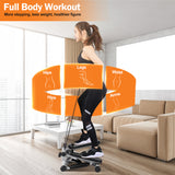 Mini stepper resistance band attachment point