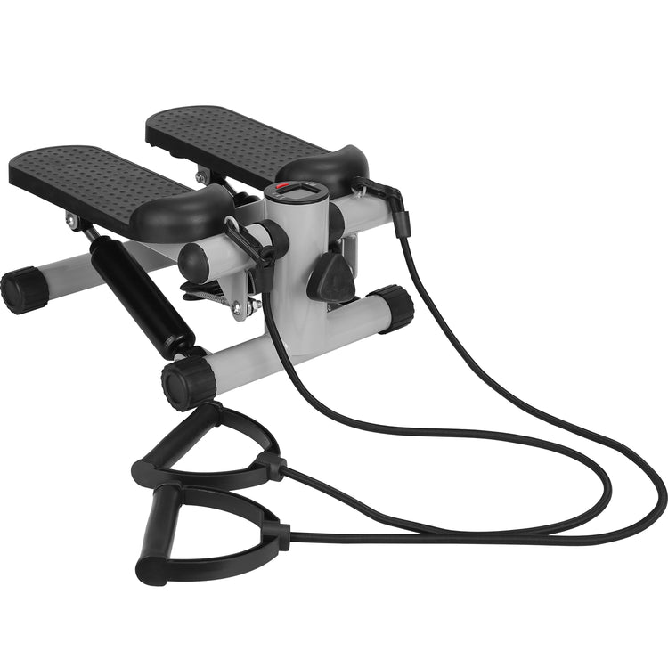 Mini Stepper with Resistance Bands and LCD Monitor6