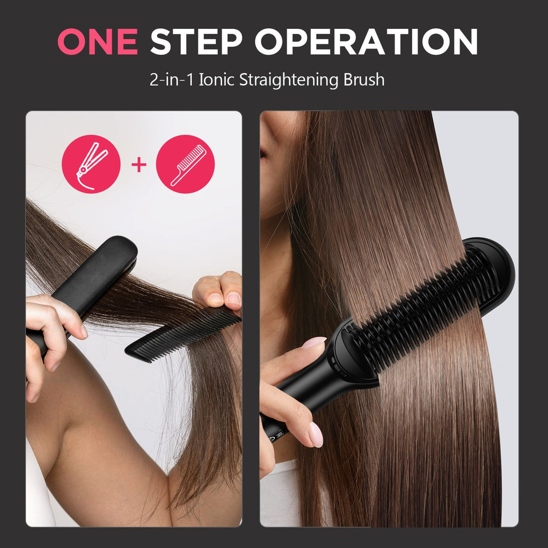 MiroPure 2-in-1 Hair Straightener Brush10
