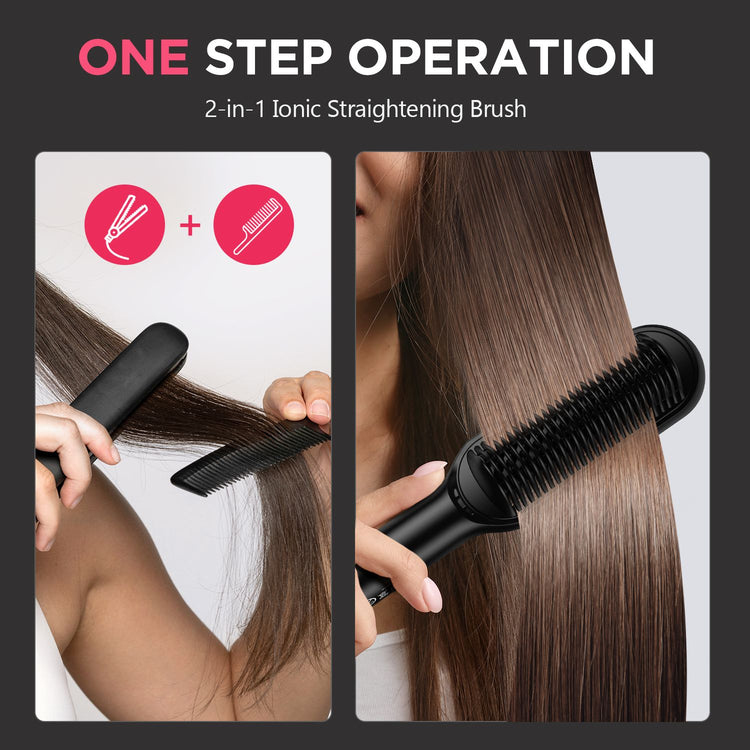 MiroPure 2-in-1 Hair Straightener Brush10