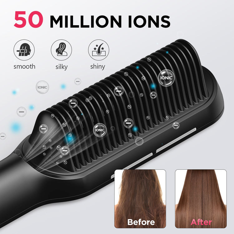 MiroPure 2-in-1 Hair Straightener Brush11