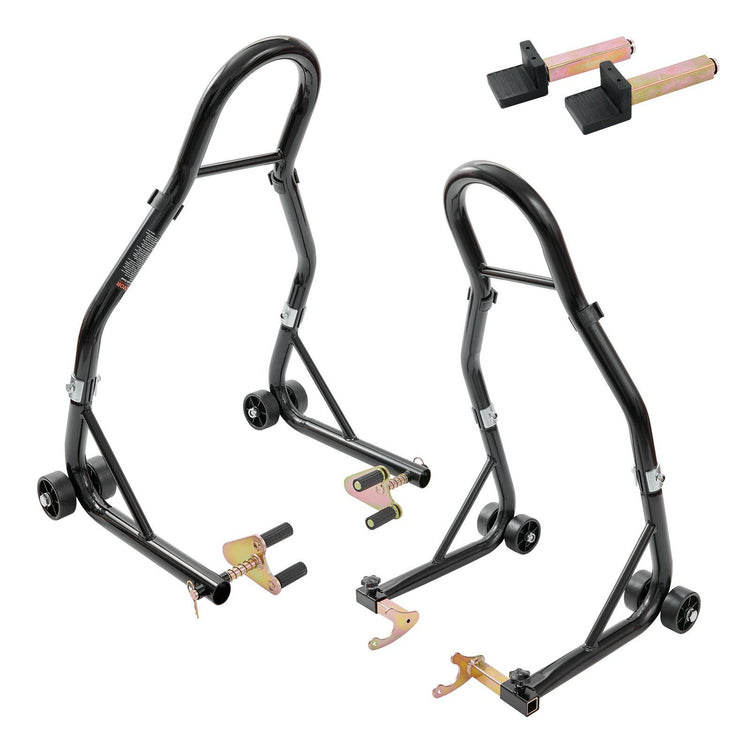 Motorcycle Front and Rear Lift front view