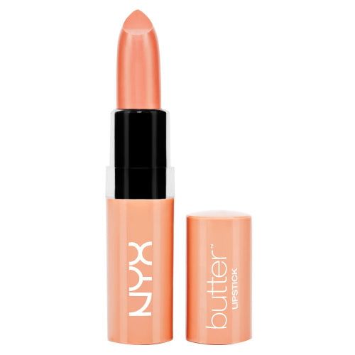 NYX Butter Smooth Cream Lipstick close-up swatch and detail