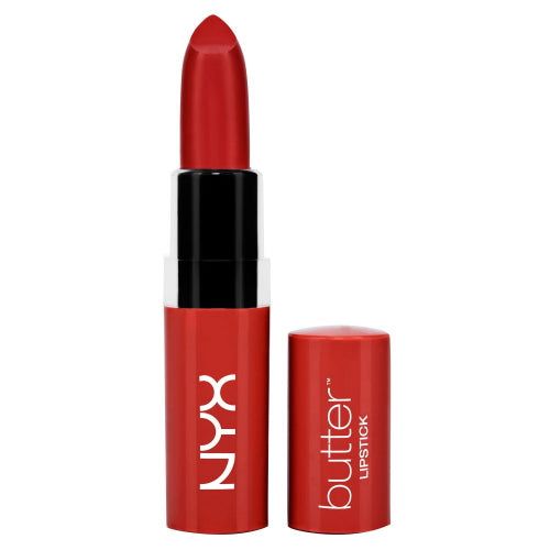 NYX Butter Smooth Cream Lipstick shade and finish detail shot