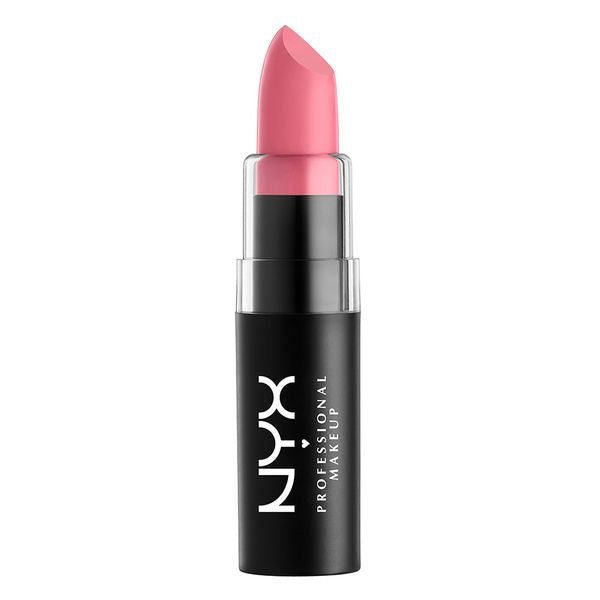 NYX matte lipstick packaging side view