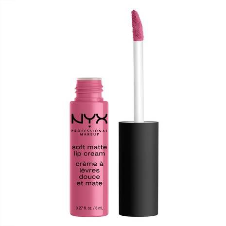 NYX Soft Matte Lip Cream shade and finish detail shot