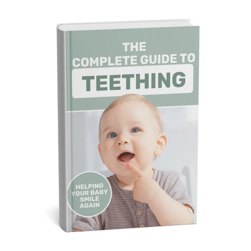 Baby teething soother packaging view