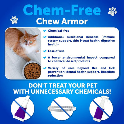 Natural Flea Tick Cat Chews1