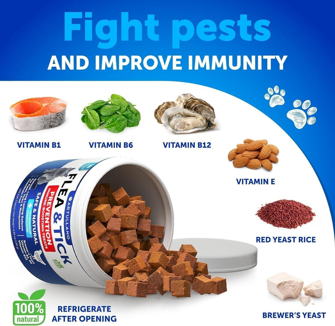 Natural Flea Tick Cat Chews4