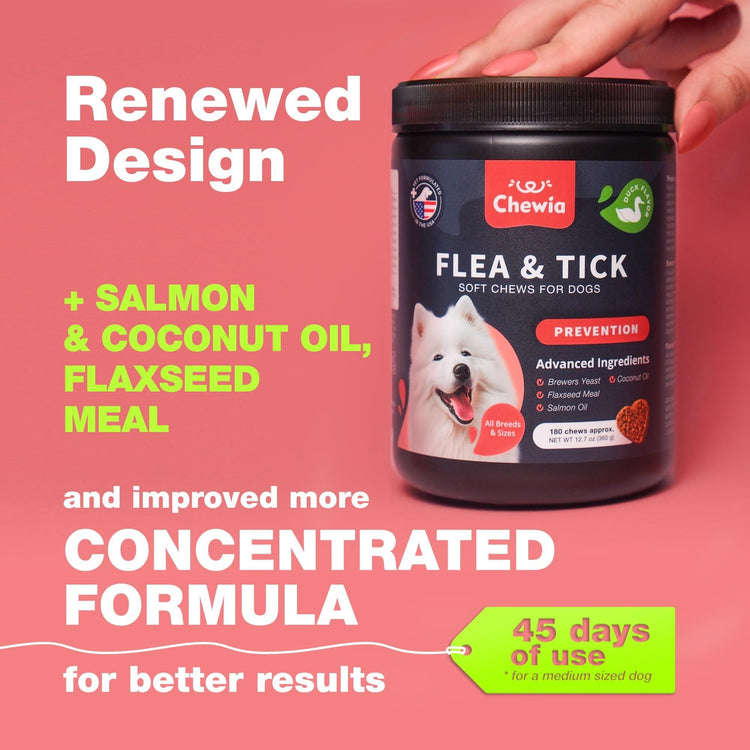 Natural Flea & Tick Dog Chews detail view 2