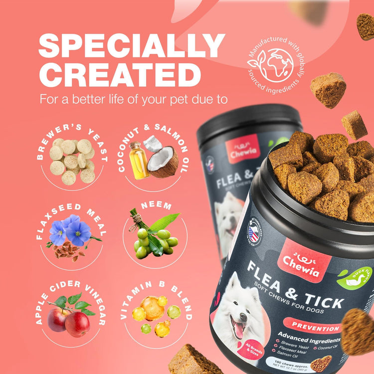 Natural Flea & Tick Dog Chews detail view 5