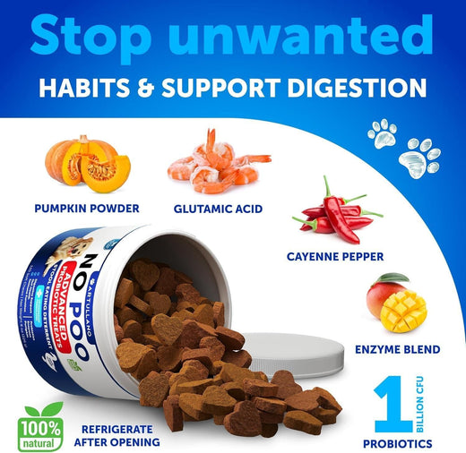 No Poo soft chews for dogs alternate angle