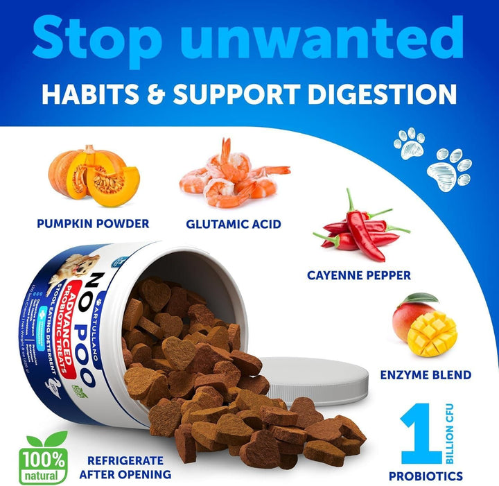 No Poo soft chews for dogs alternate angle
