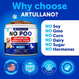 No Poo soft chews for dogs in-use lifestyle