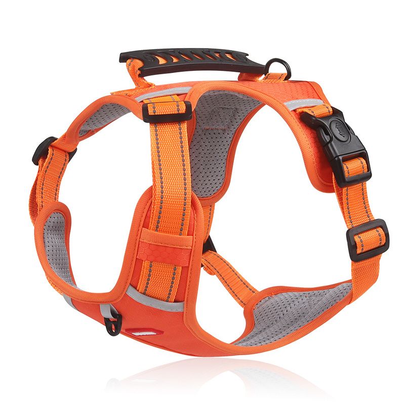 No Pull Adjustable Dog Cat Harness Handle2