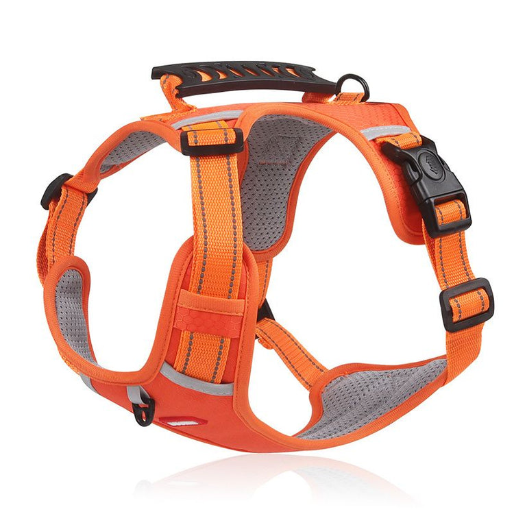 No Pull Adjustable Dog Cat Harness Handle2