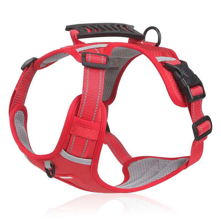 No Pull Adjustable Dog Cat Harness Handle3