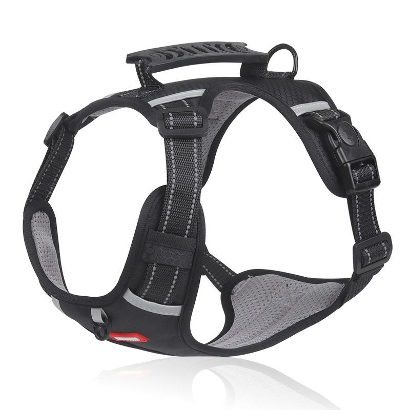 No Pull Adjustable Dog Cat Harness Handle4
