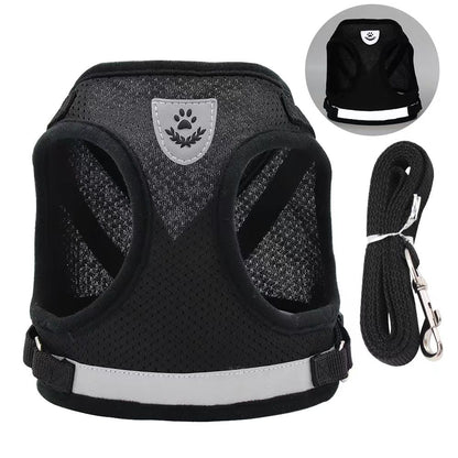 No Pull Reflective Step-In Dog Harness6