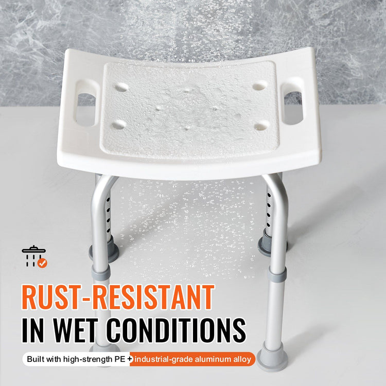 Non-Slip Adjustable Bath Stool with Handles4