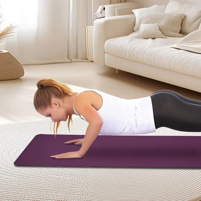 Non-Slip TPE Yoga Mat 72x24 Exercise 1
