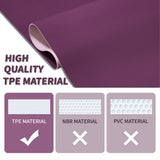 TPE yoga mat dimensions and thickness detail