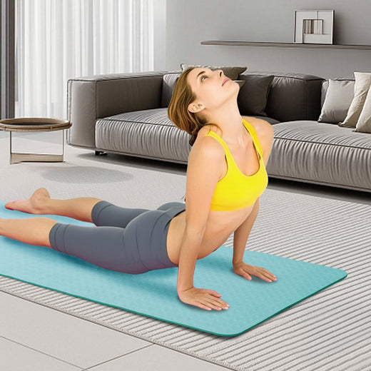 Yoga mat size 72 by 24 inches scale reference
