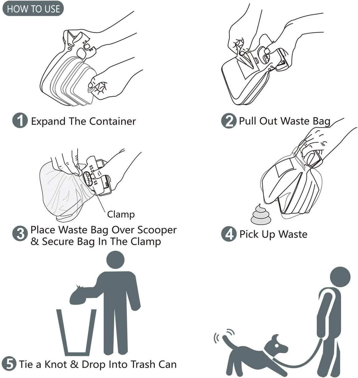Portable Pet Waste Scoop - view 6