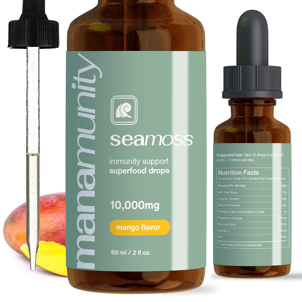 Organic Sea Moss Liquid Drops product photo
