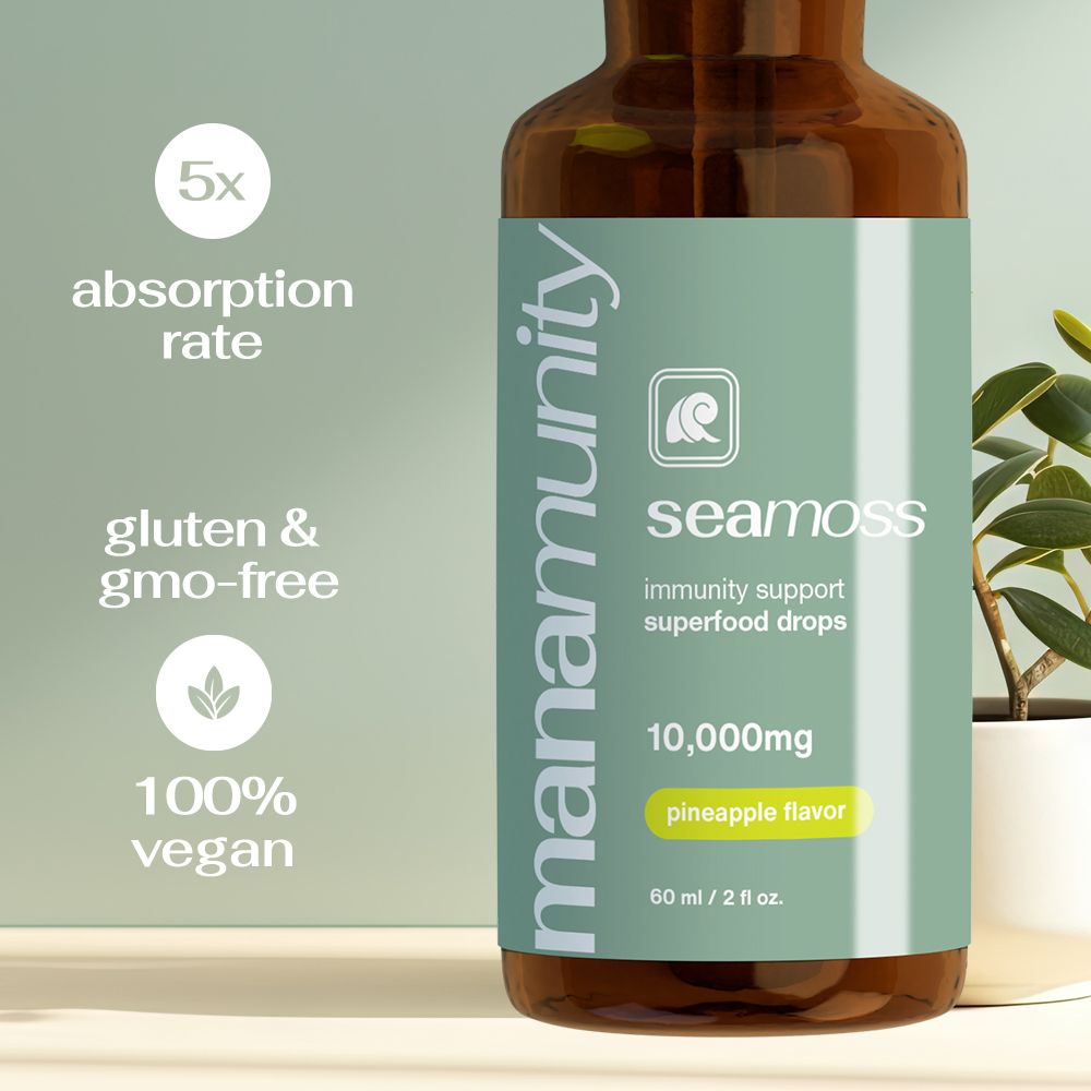 Organic Sea Moss Liquid Drops product photo