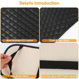 PU Leather Car Armrest Cover kit contents