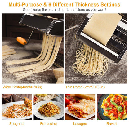 Pasta Maker Roller Noodle Machine scale view, pasta maker roller machine
