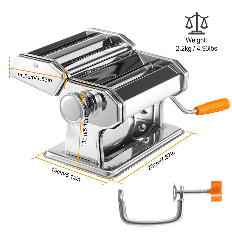 Pasta Maker Roller Noodle Machine packaging view, pasta maker roller machine