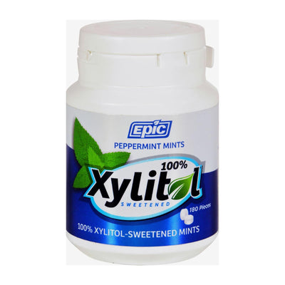 Peppermint Xylitol Mints 180 Count