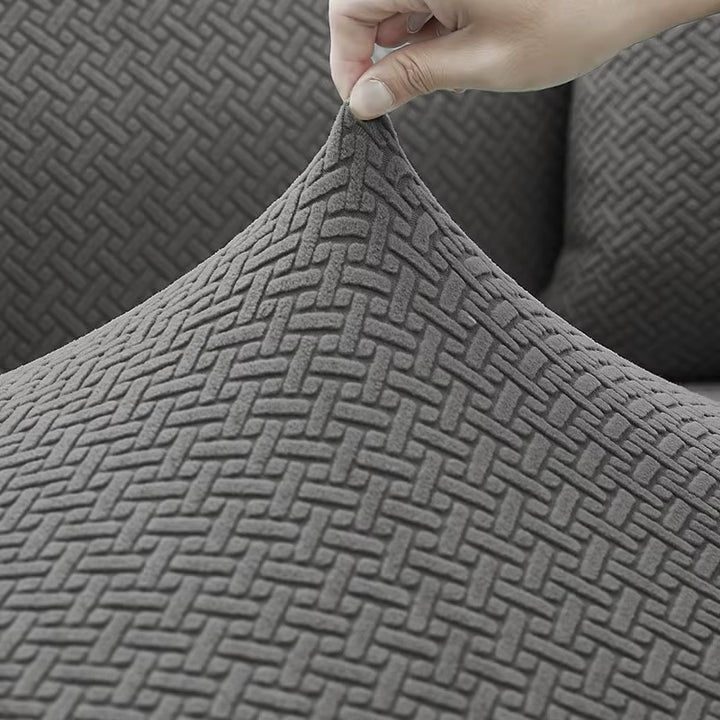 Pet-friendly sofa cover cream color option