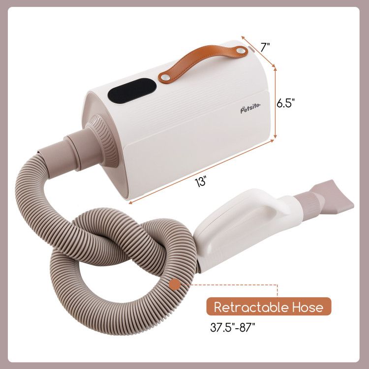 Pet Hair Blower Ionic Dryer3