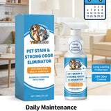 Pet Stain and Odor Remover spray bottle, front view