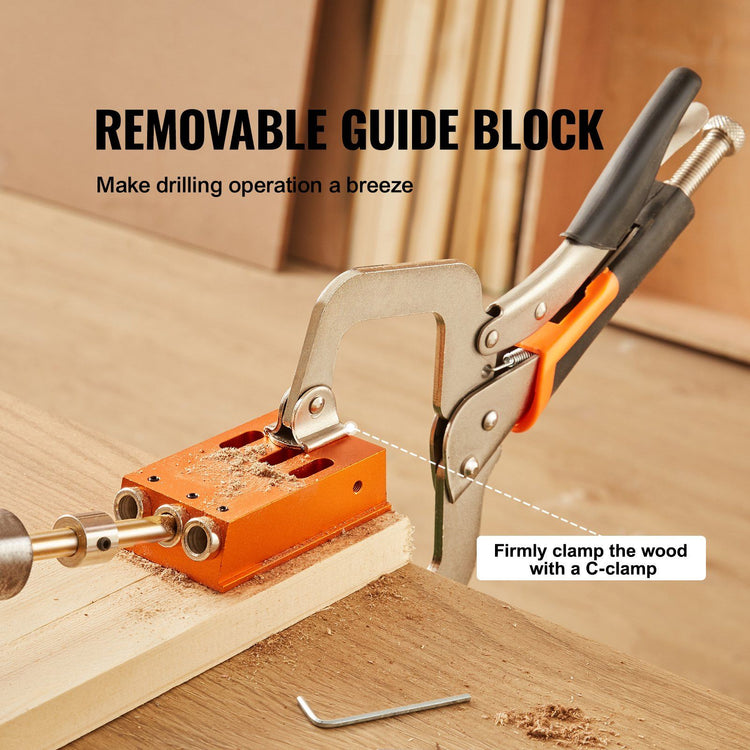 Pocket Hole Jig Woodworking Kit - product details