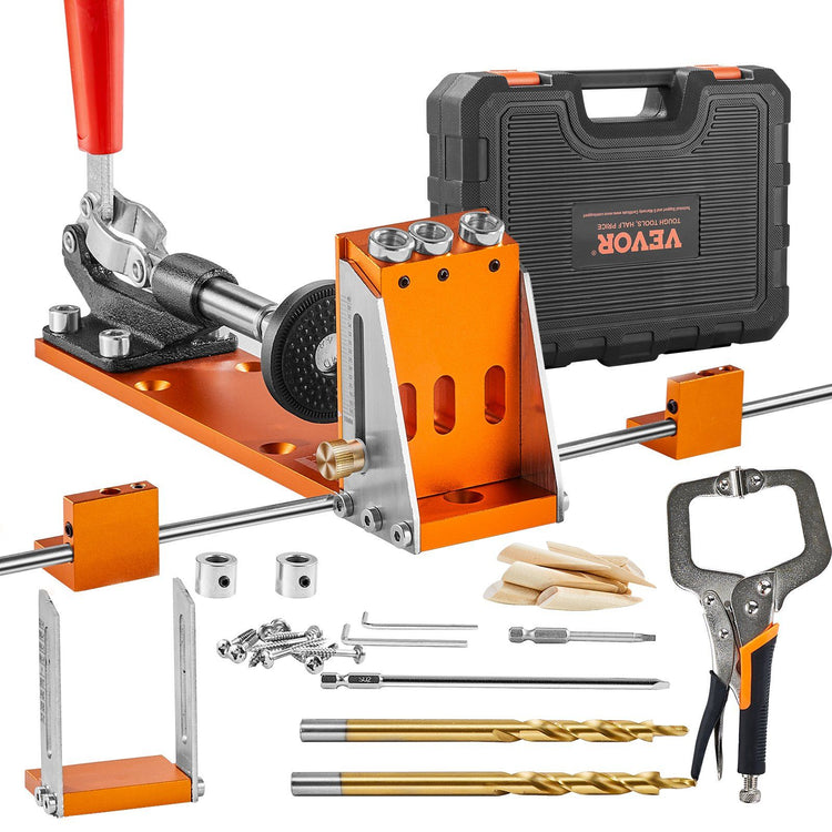 Pocket Hole Jig Woodworking Kit8