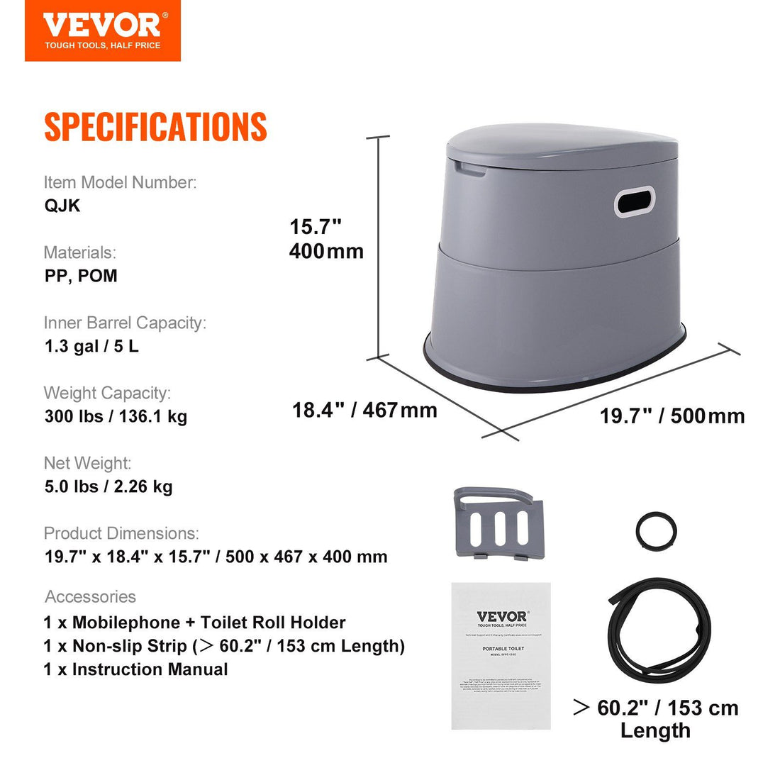 Portable Commode for Camping Trips7