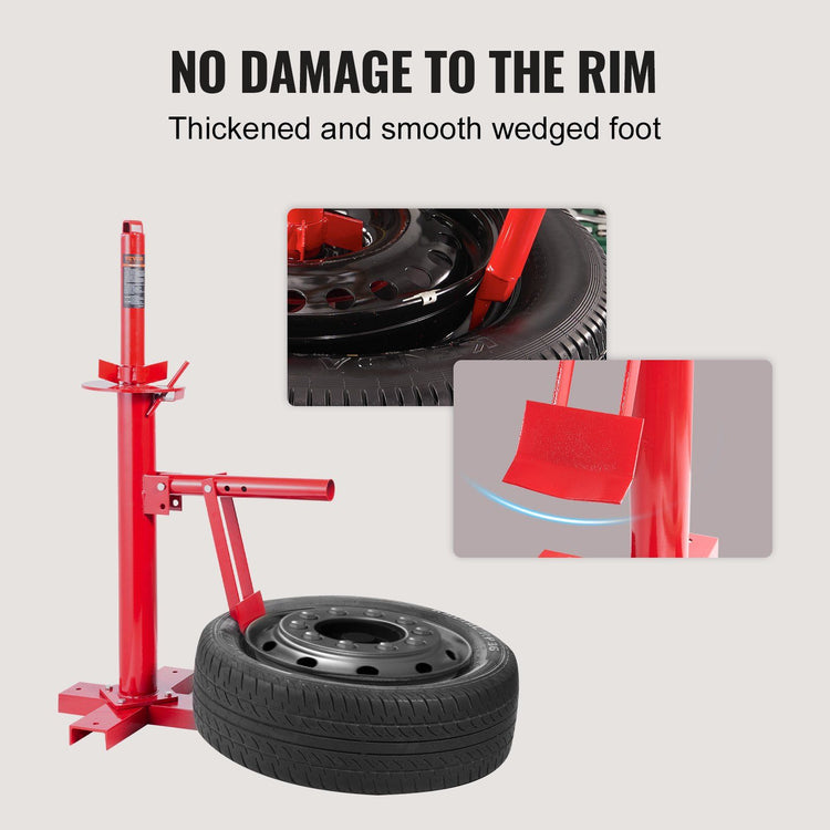 Portable Manual Tire Changer Tool spindle detail